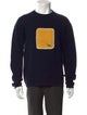 Acne Studios Graphic Print Crew Neck Pullover