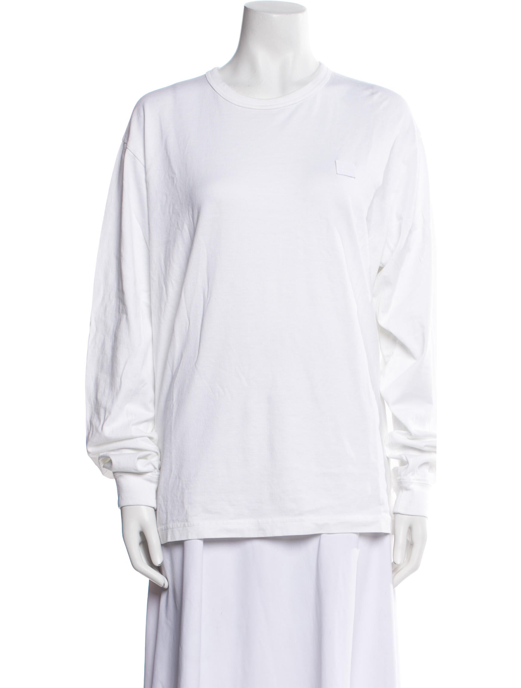 Acne Studios Crew Neck Long Sleeve Top