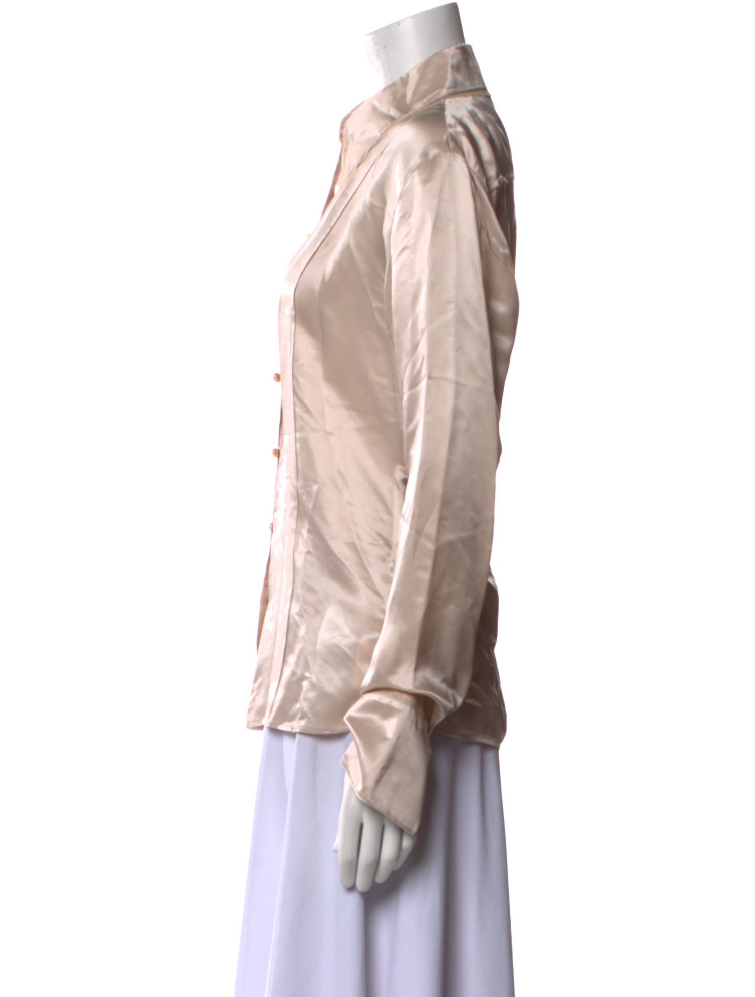 Acne Studios Long Sleeve Button-Up Top