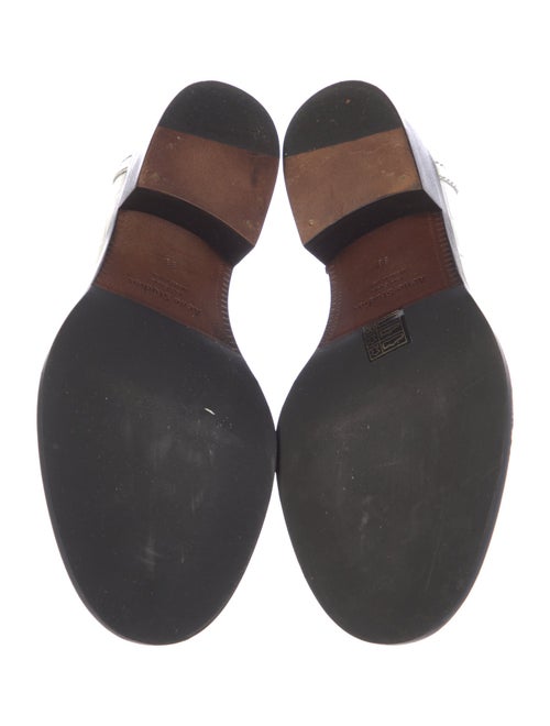 Acne Studios Embossed Leather Loafers