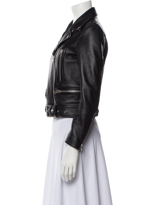 Acne Studios Leather Biker Jacket