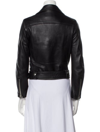 Acne Studios Leather Biker Jacket