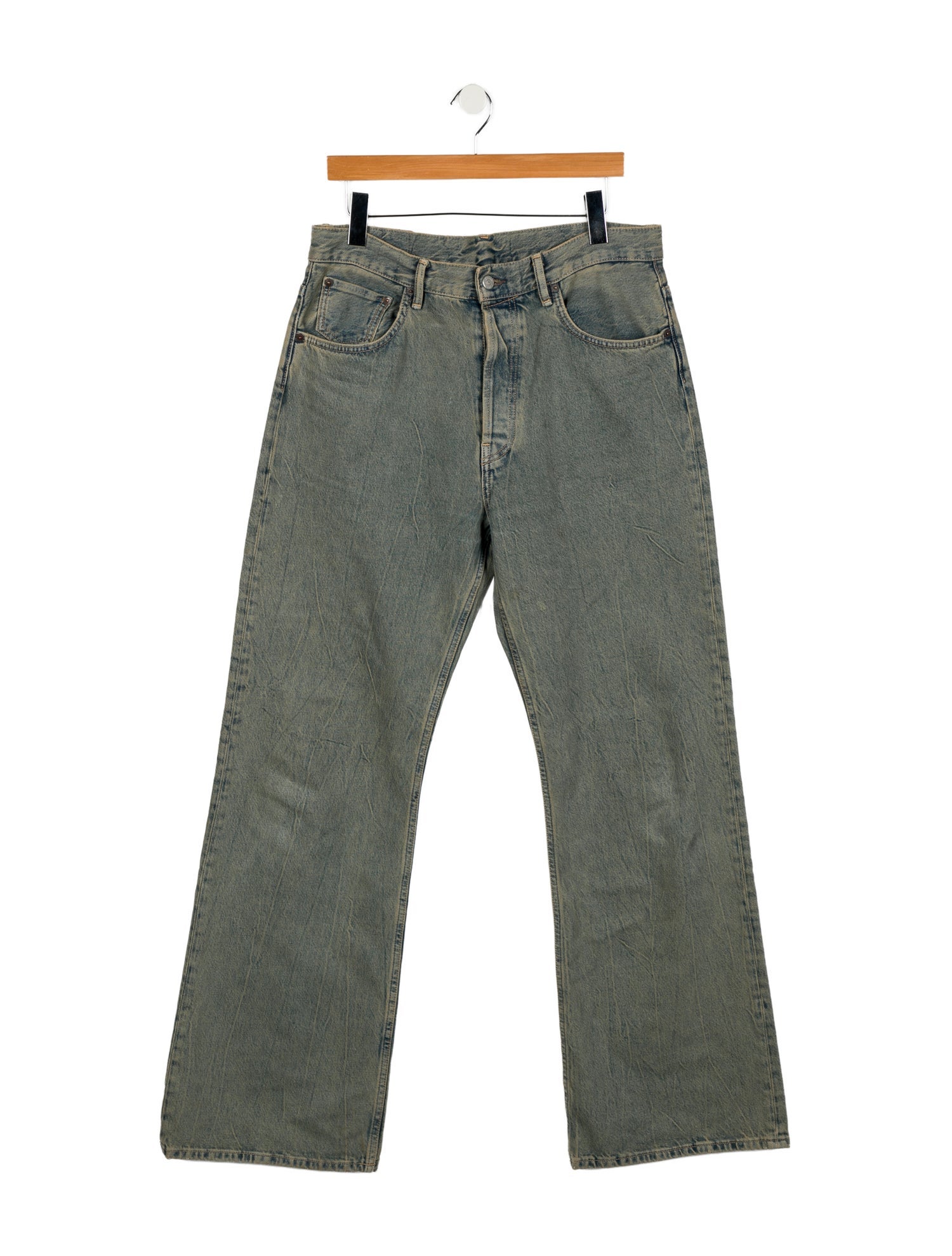 Acne Studios High-Rise Wide Leg Jeans