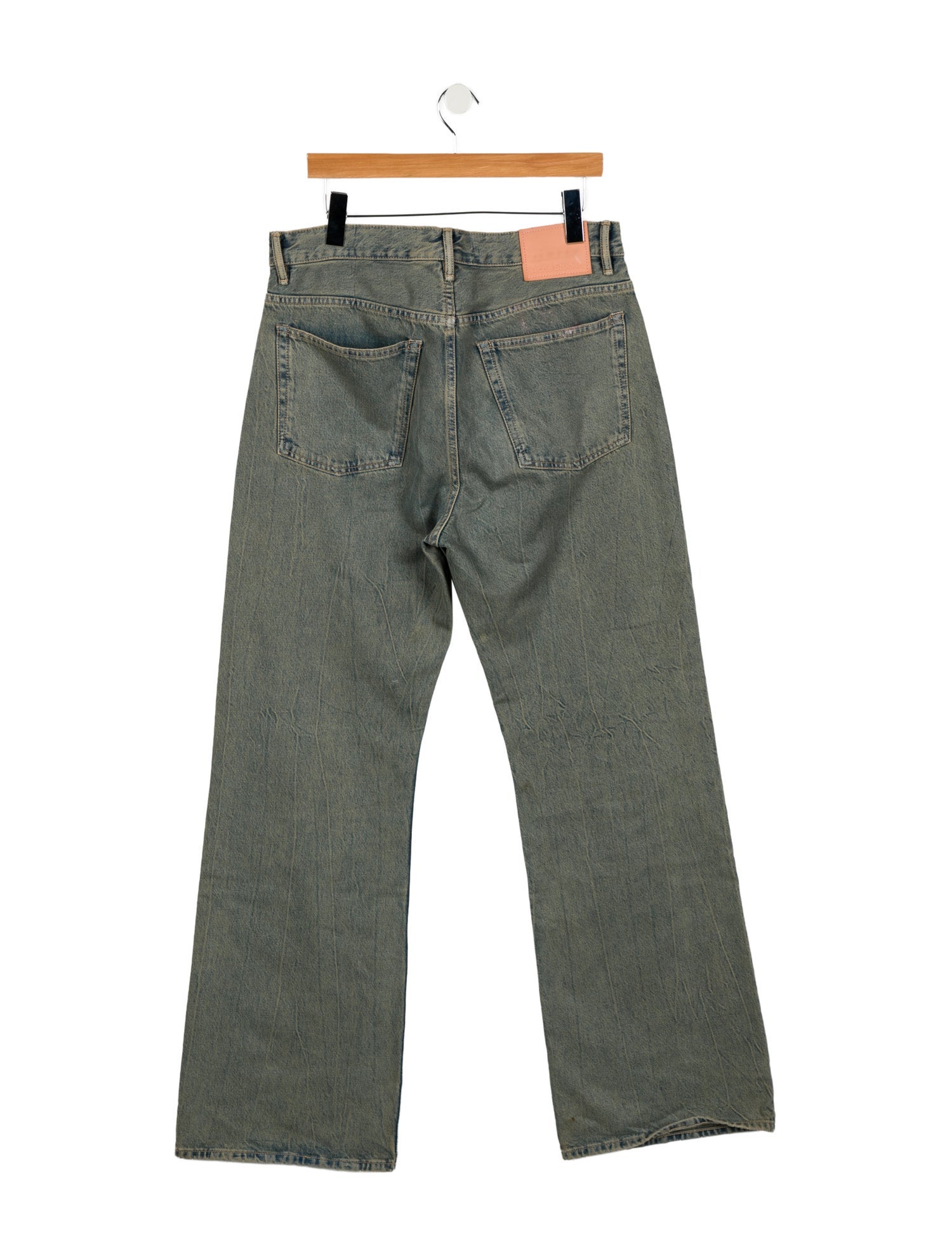Acne Studios High-Rise Wide Leg Jeans