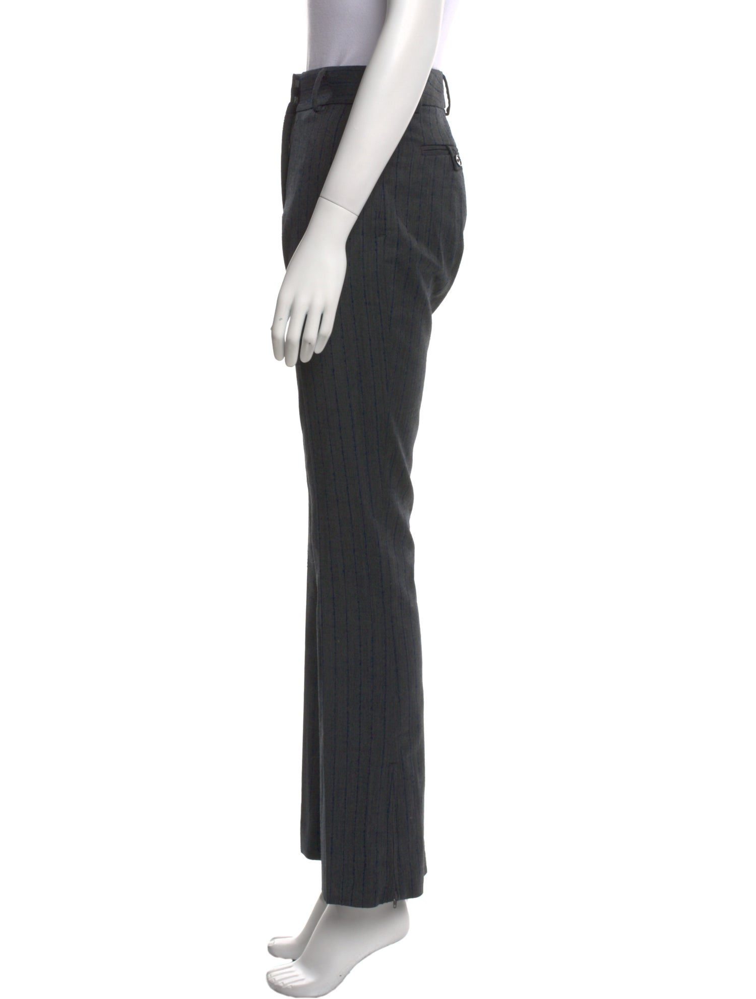 Acne Studios Striped Wide Leg Pants