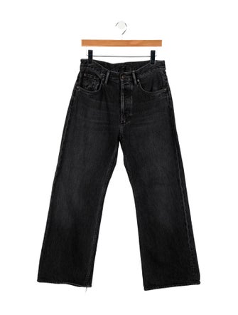 Acne Studios High-Rise Wide Leg Jeans
