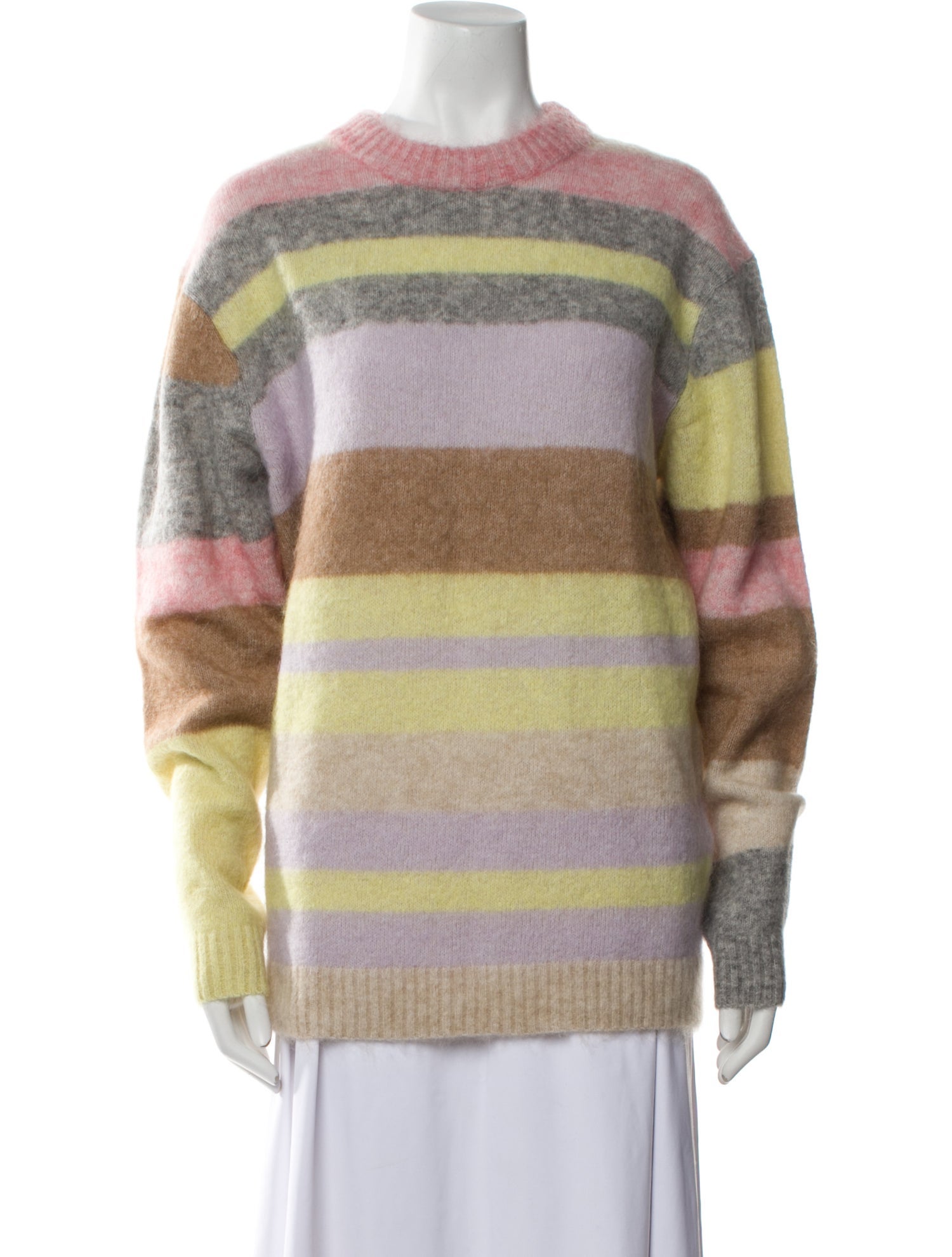 Acne Studios Striped Crew Neck Sweater