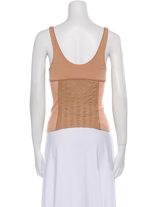 Acne Studios V-Neck Sleeveless Crop Top