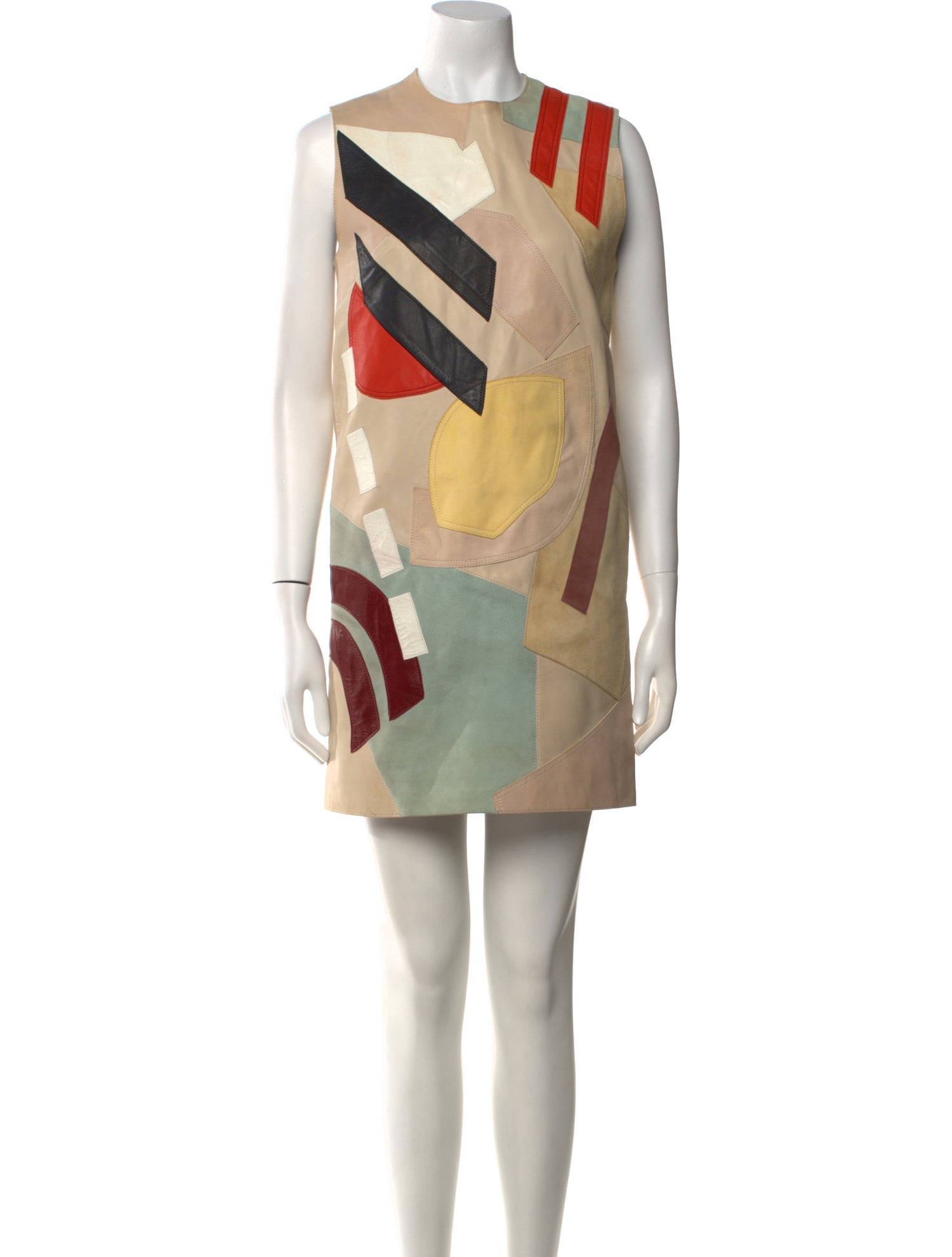 Acne Studios Leather Mini Dress