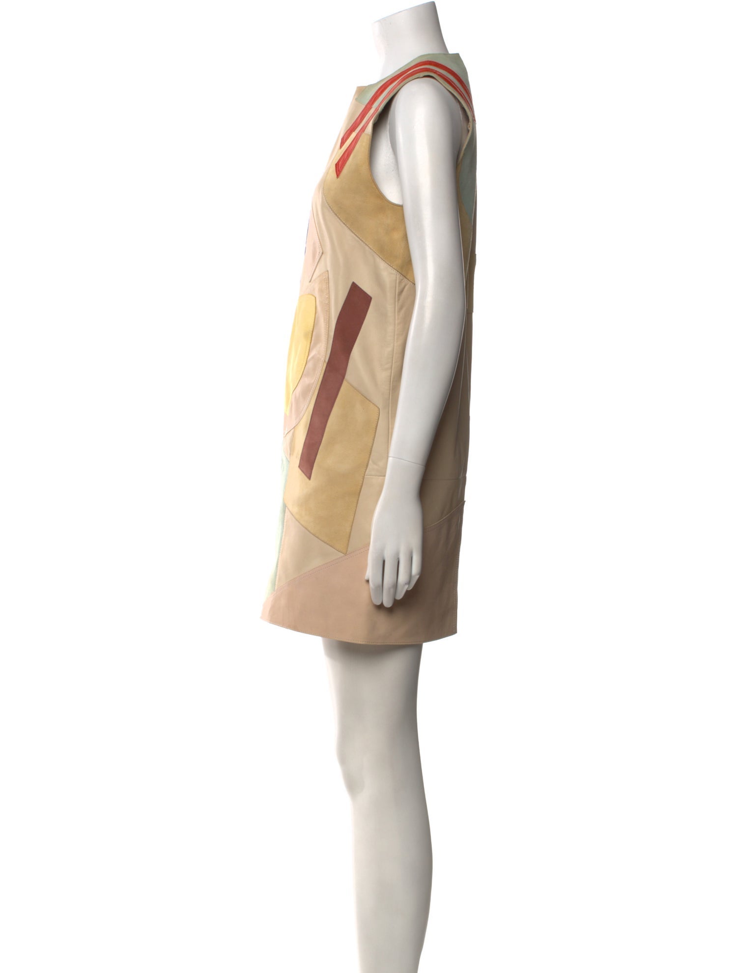 Acne Studios Leather Mini Dress