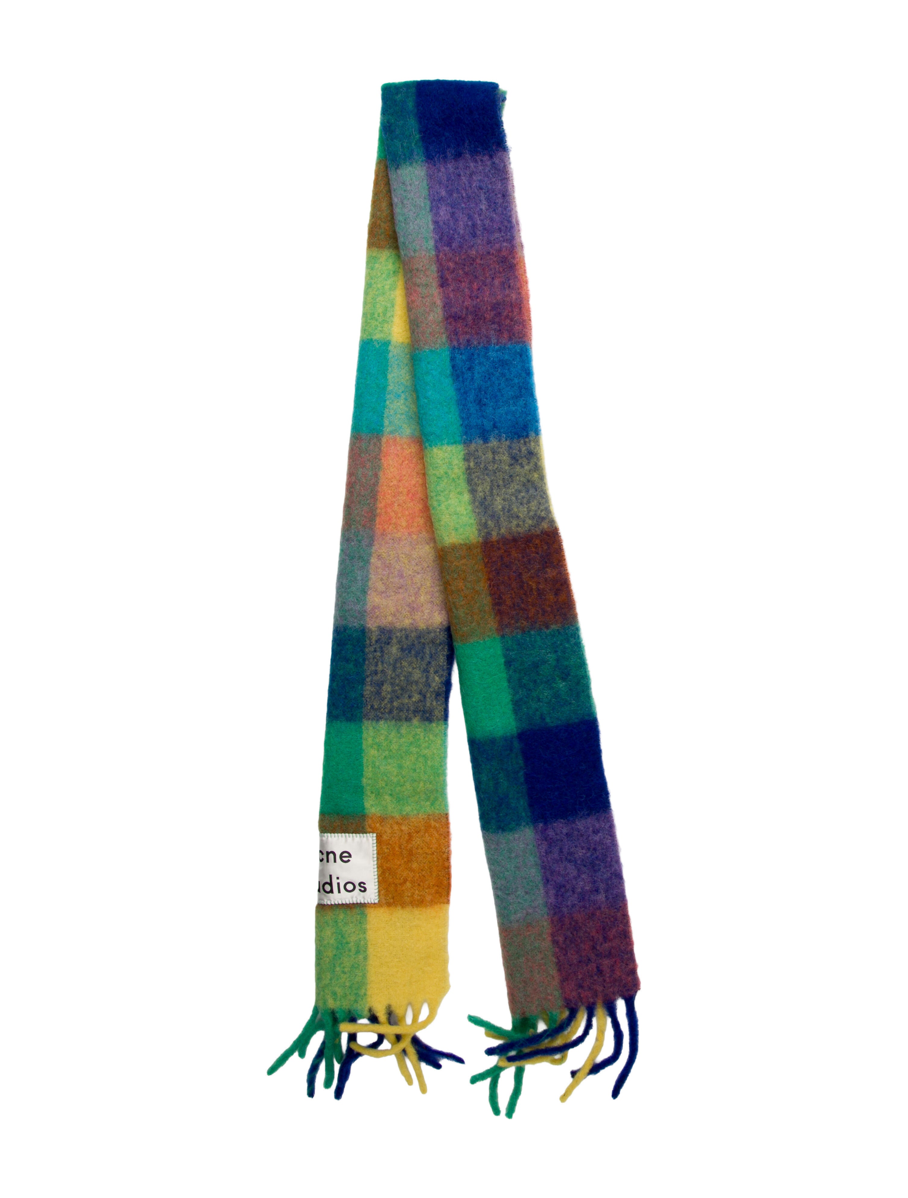 Acne Studios Wool Striped Scarf