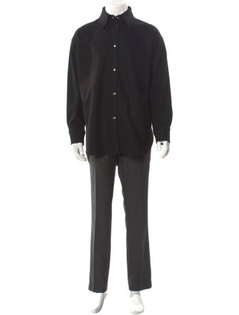 Acne Studios Wool Long Sleeve Shirt