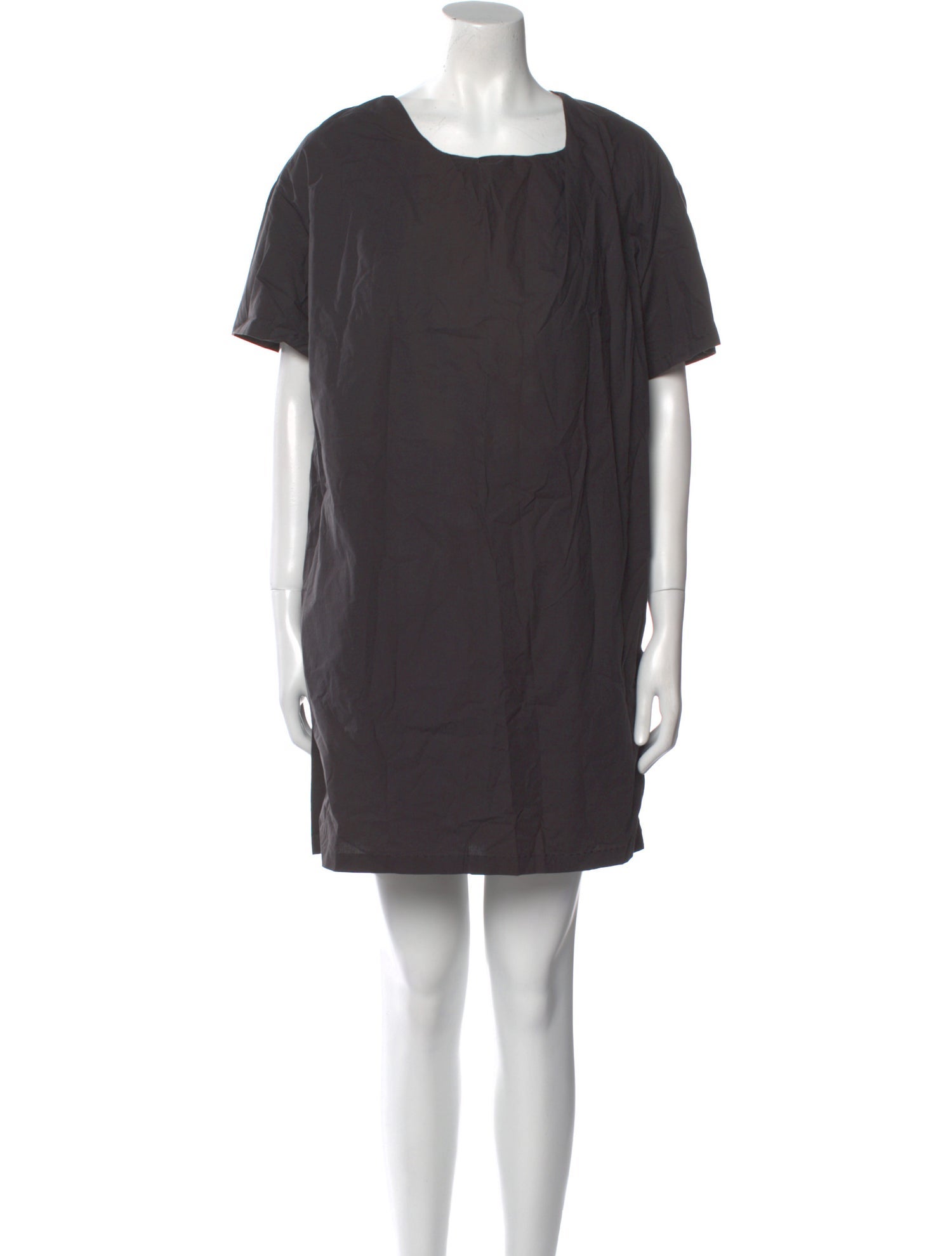 Acne Studios Scoop Neck Mini Dress