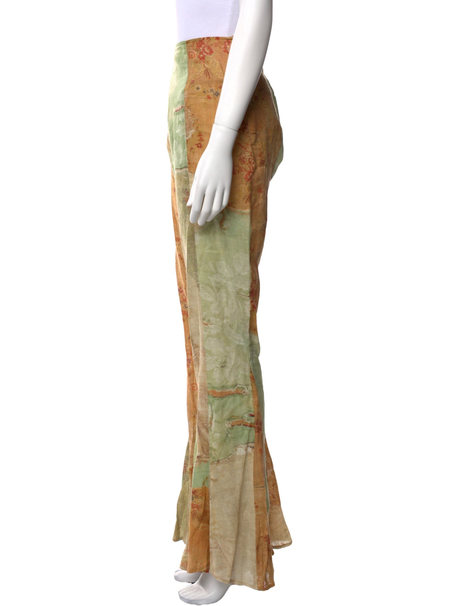 Acne Studios Linen Wide Leg Pants