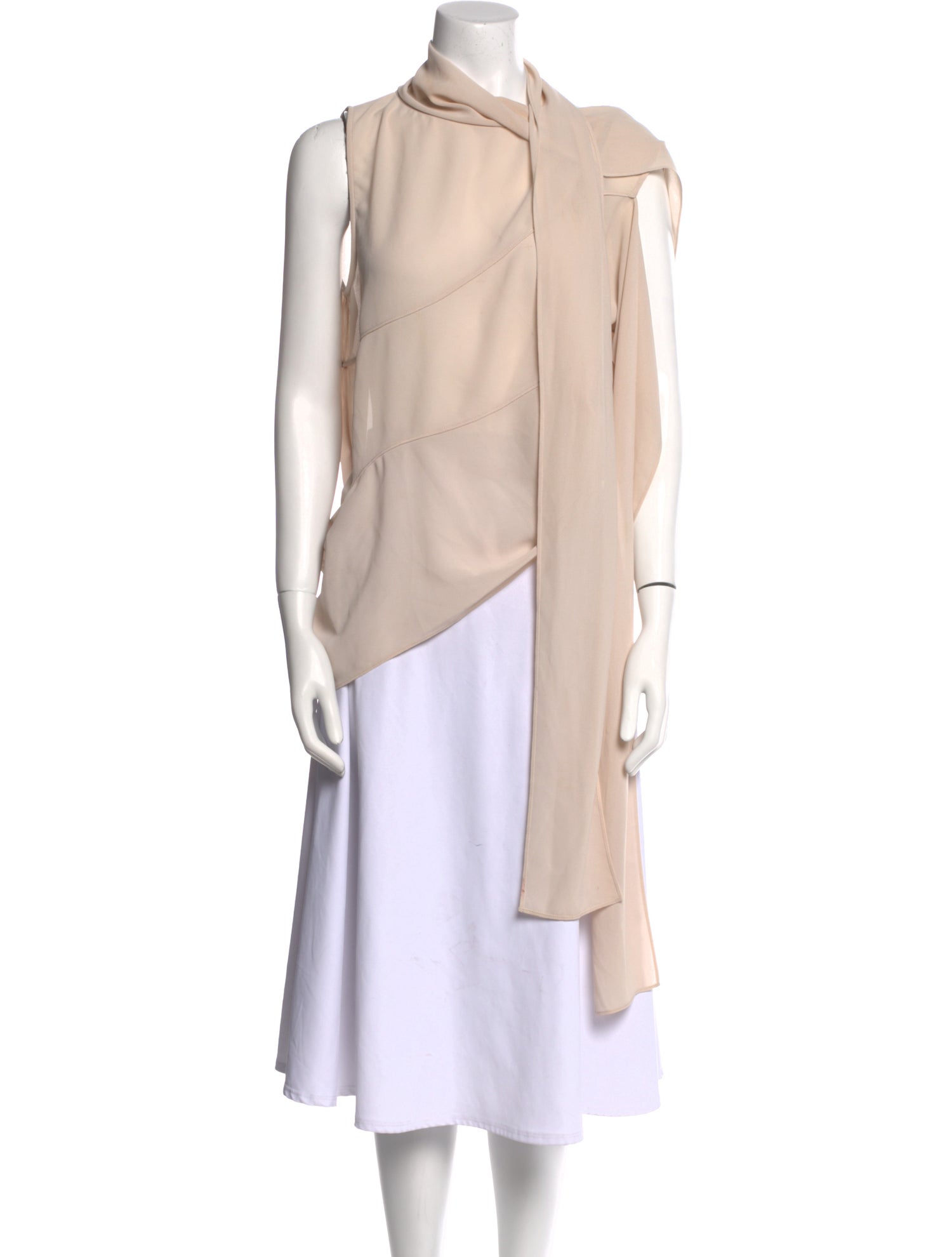 Acne Studios Mock Neck Sleeveless Tunic