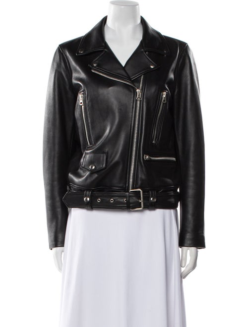 Acne Studios Leather Biker Jacket
