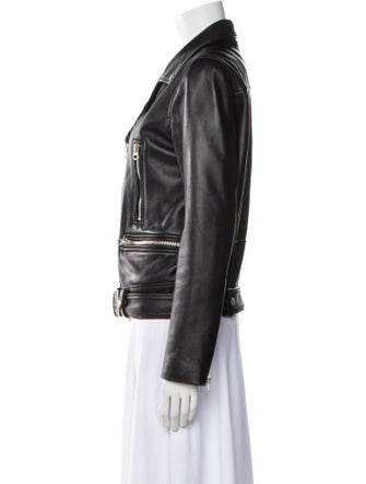 Acne Studios Leather Biker Jacket