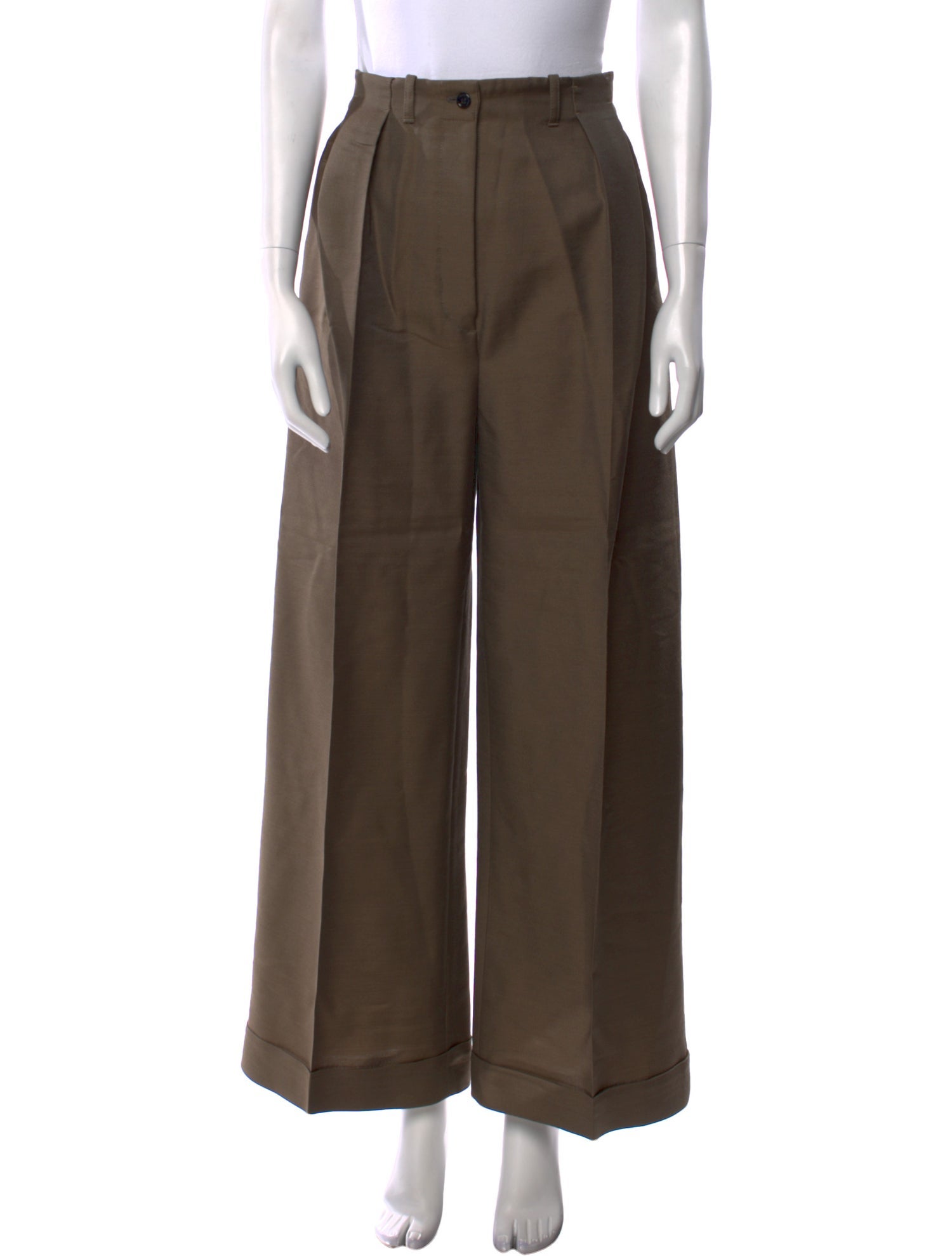 Acne Studios Wool Wide Leg Pants