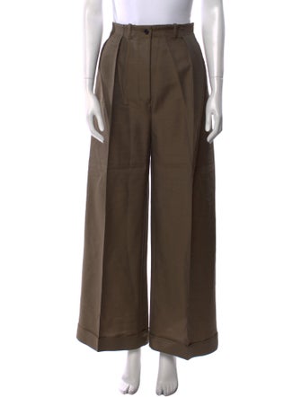 Acne Studios Wool Wide Leg Pants