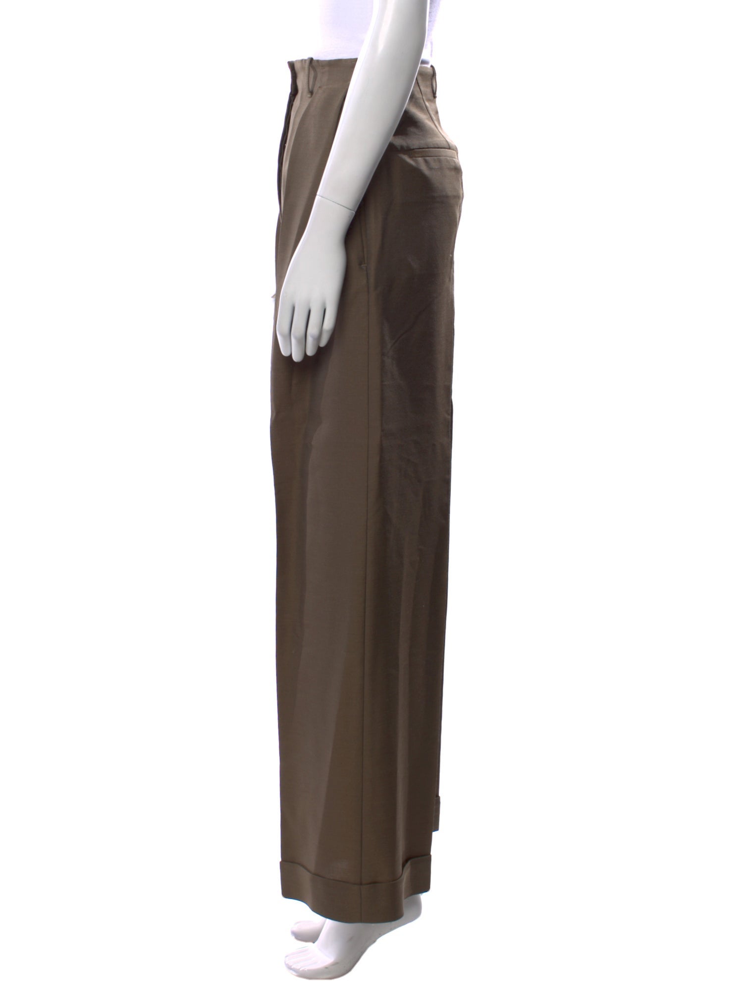 Acne Studios Wool Wide Leg Pants