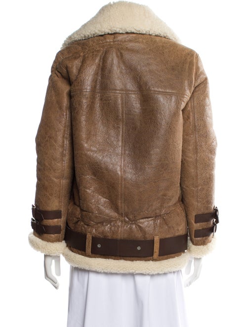 Acne Studios Shearling Fur Coat