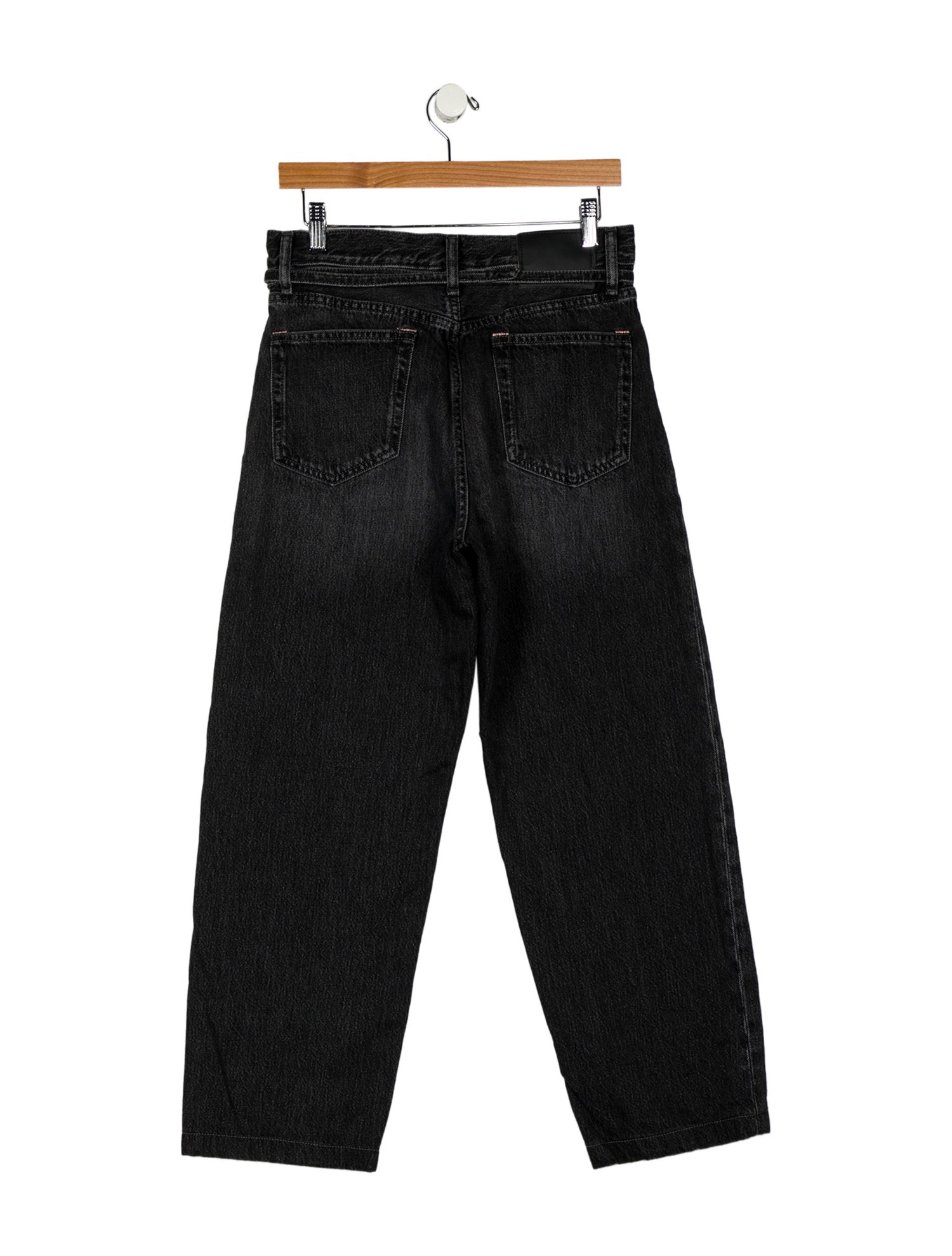 Acne Studios High-Rise Straight Leg Jeans