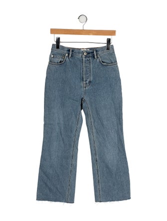 Acne Studios Mid-Rise Wide Leg Jeans