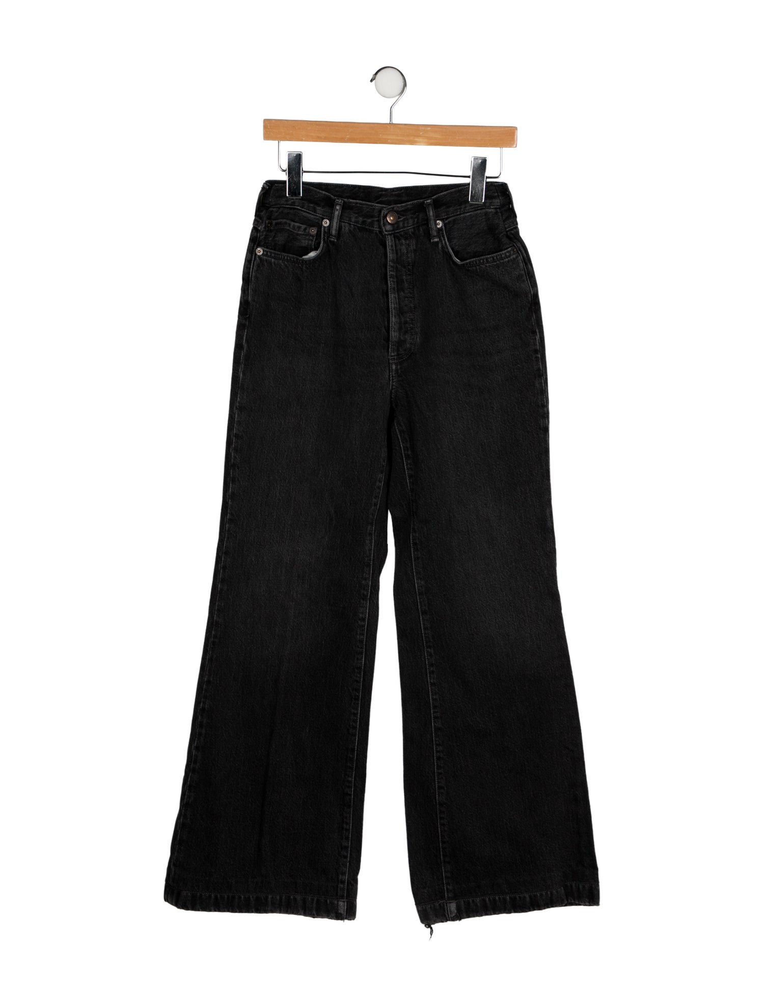 Acne Studios High-Rise Wide Leg Jeans