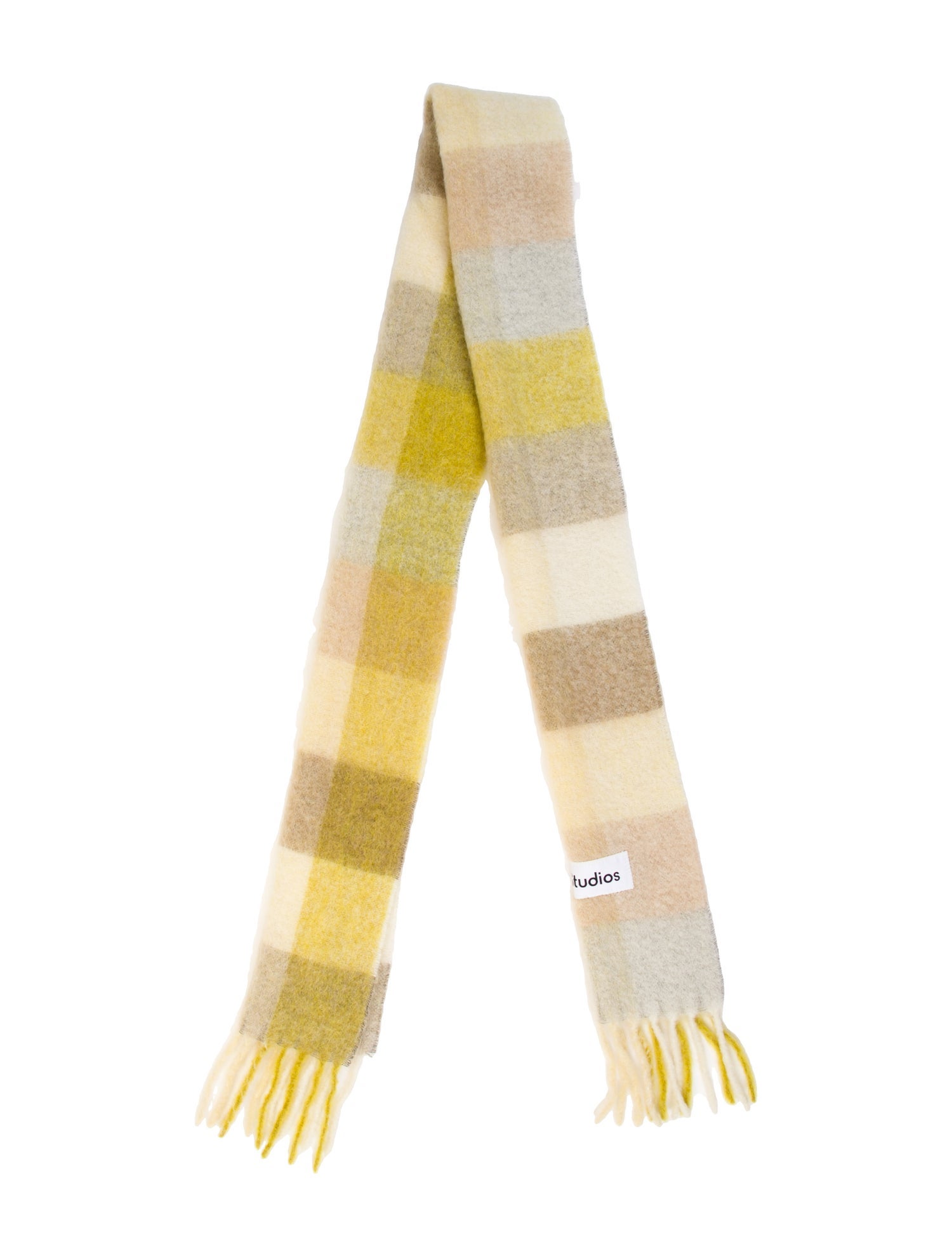 Acne Studios Alpaca Striped Scarf