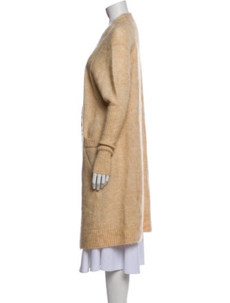 Acne Studios Mohair Open Front Sweater