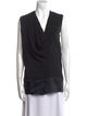Acne Studios Cowl Neck Sleeveless Blouse