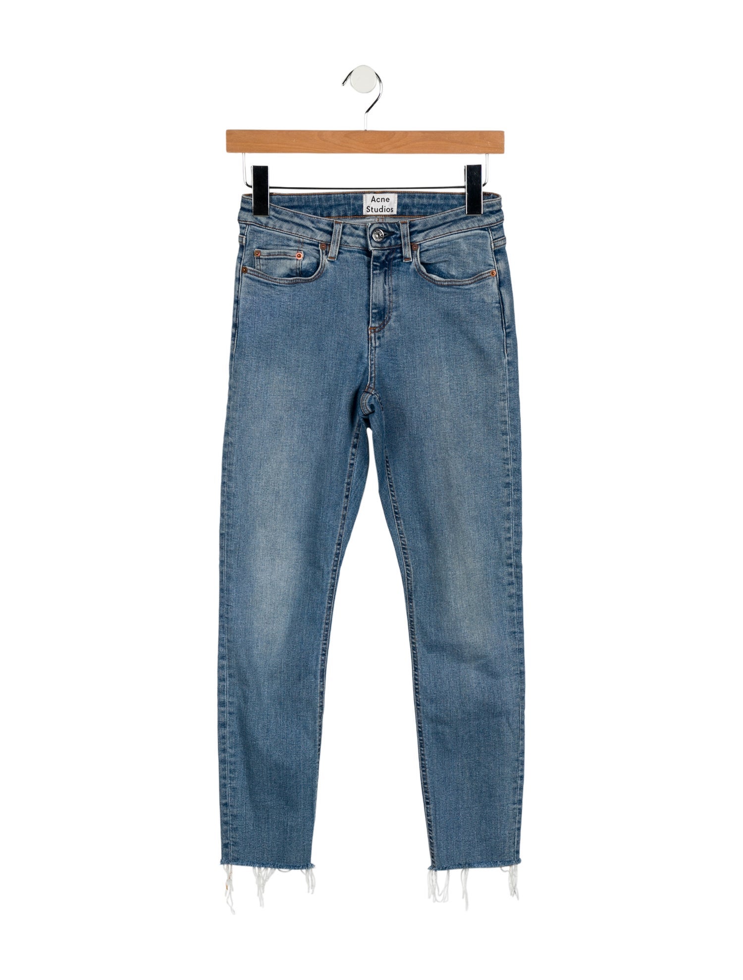 Acne Studios Mid-Rise Skinny Leg Jeans