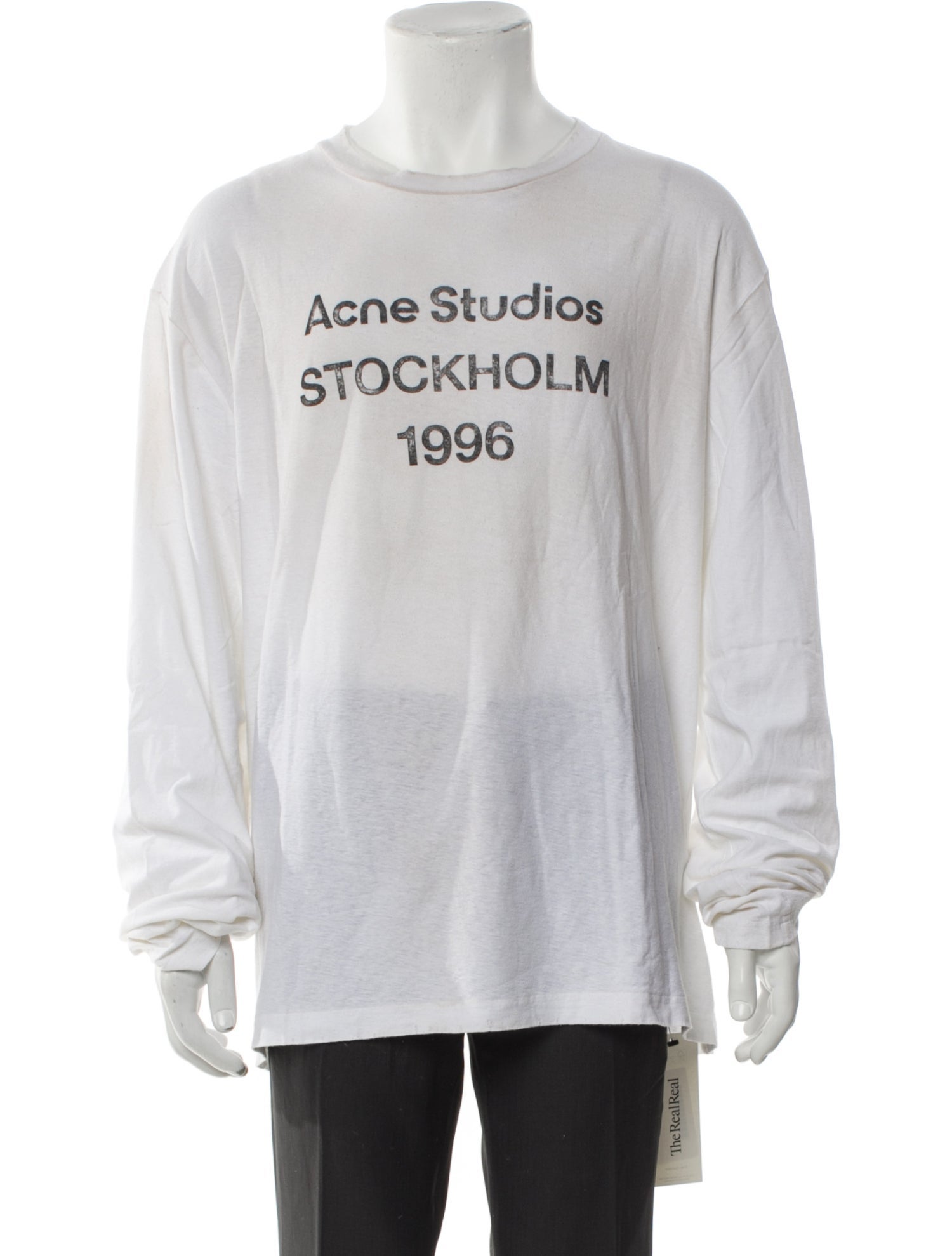 Acne Studios Graphic Print Crew Neck T-Shirt