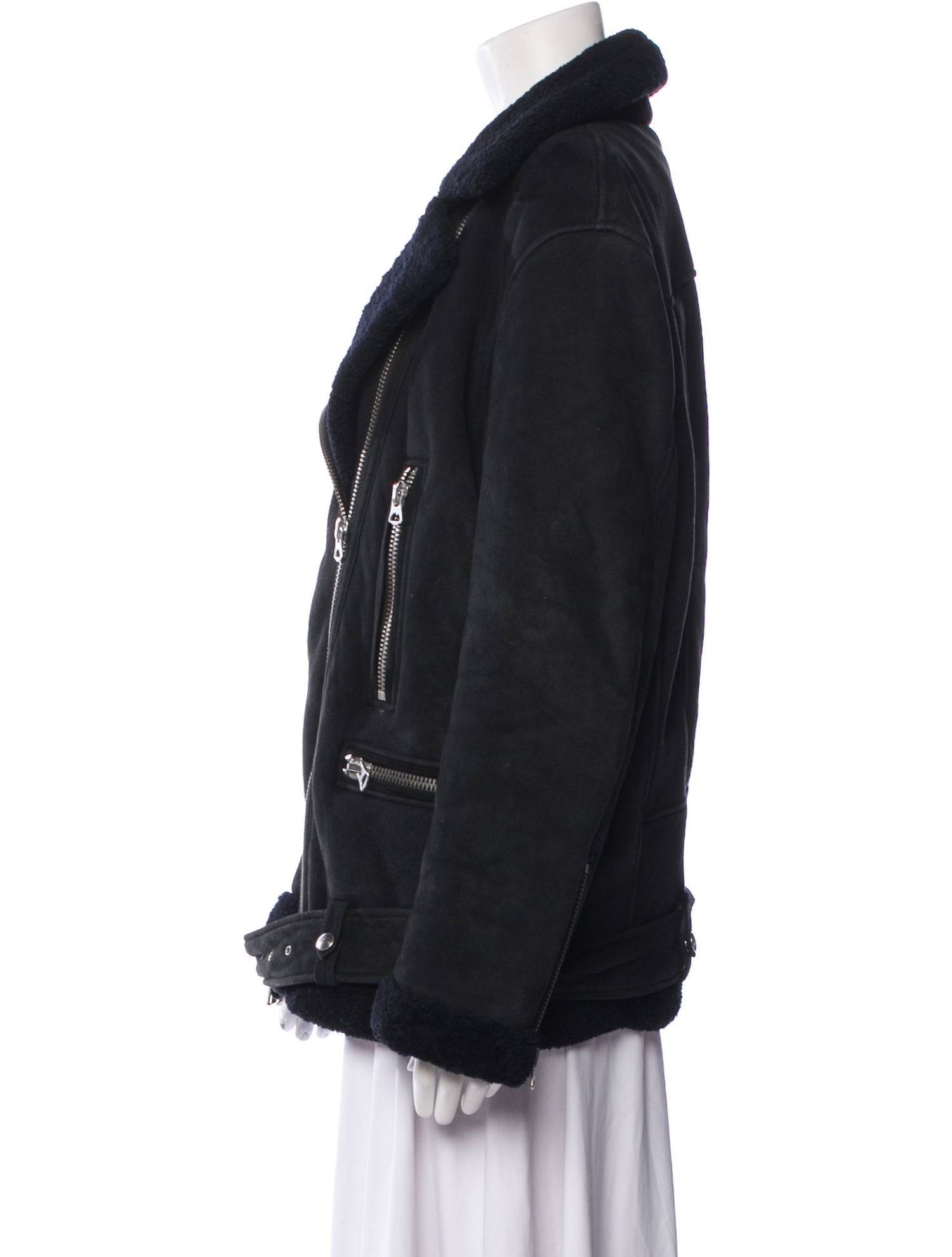 Acne Studios Lamb Leather Biker Jacket