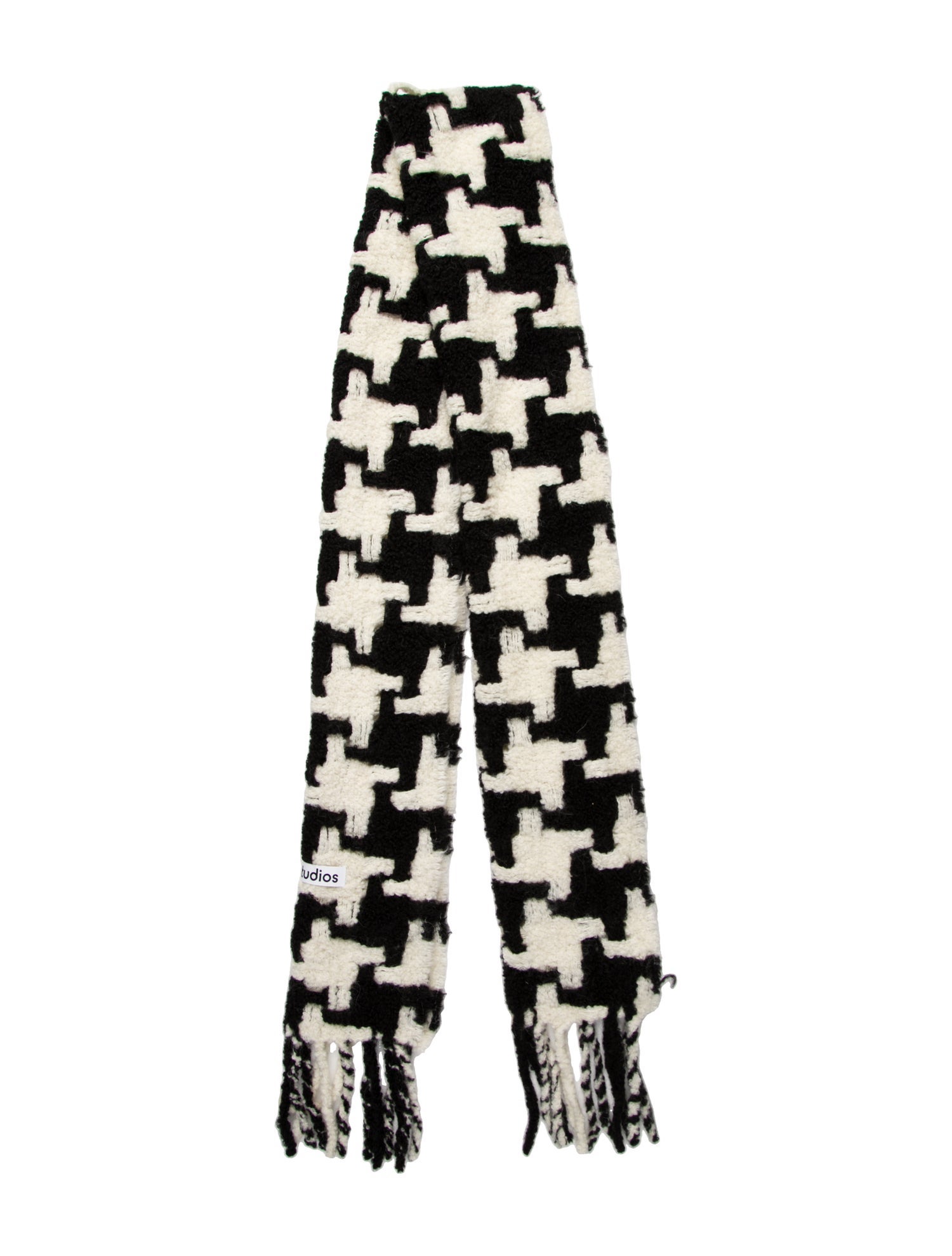 Acne Studios Alpaca Printed Scarf