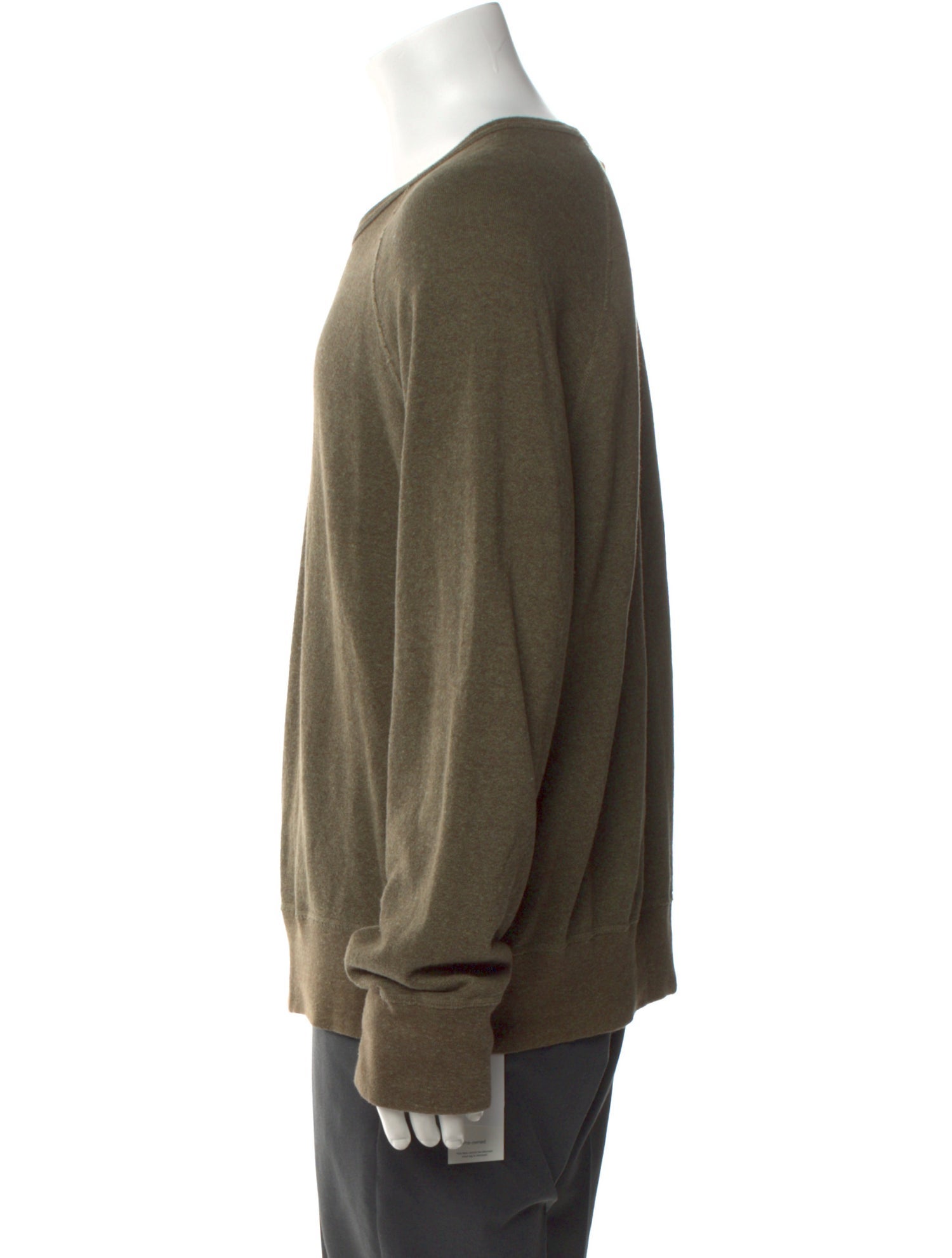Acne Studios Crew Neck Long Sleeve Sweatshirt