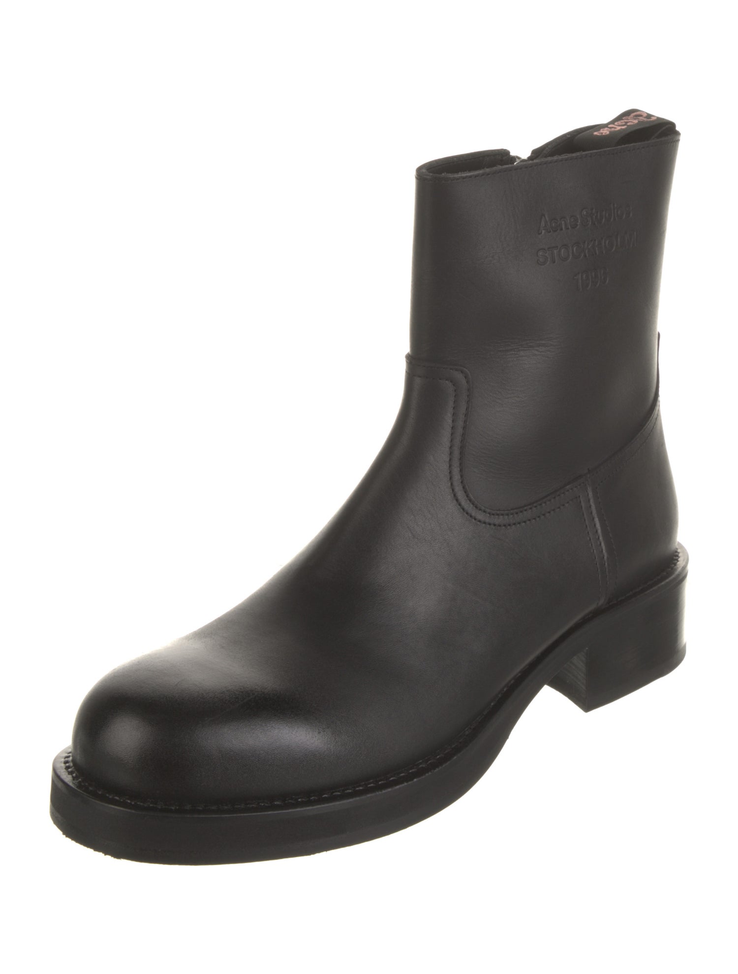 Acne Studios Leather Rain Boots