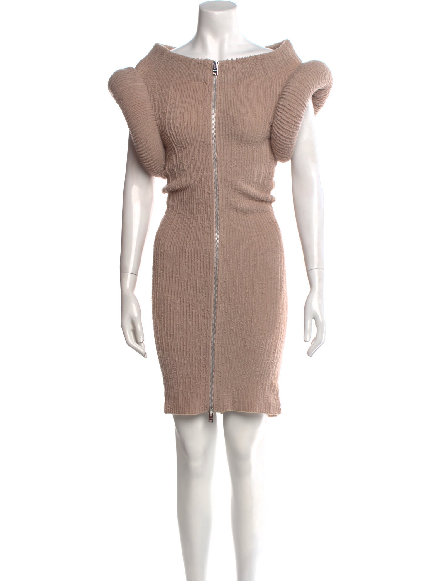 Acne Studios Scoop Neck Mini Dress
