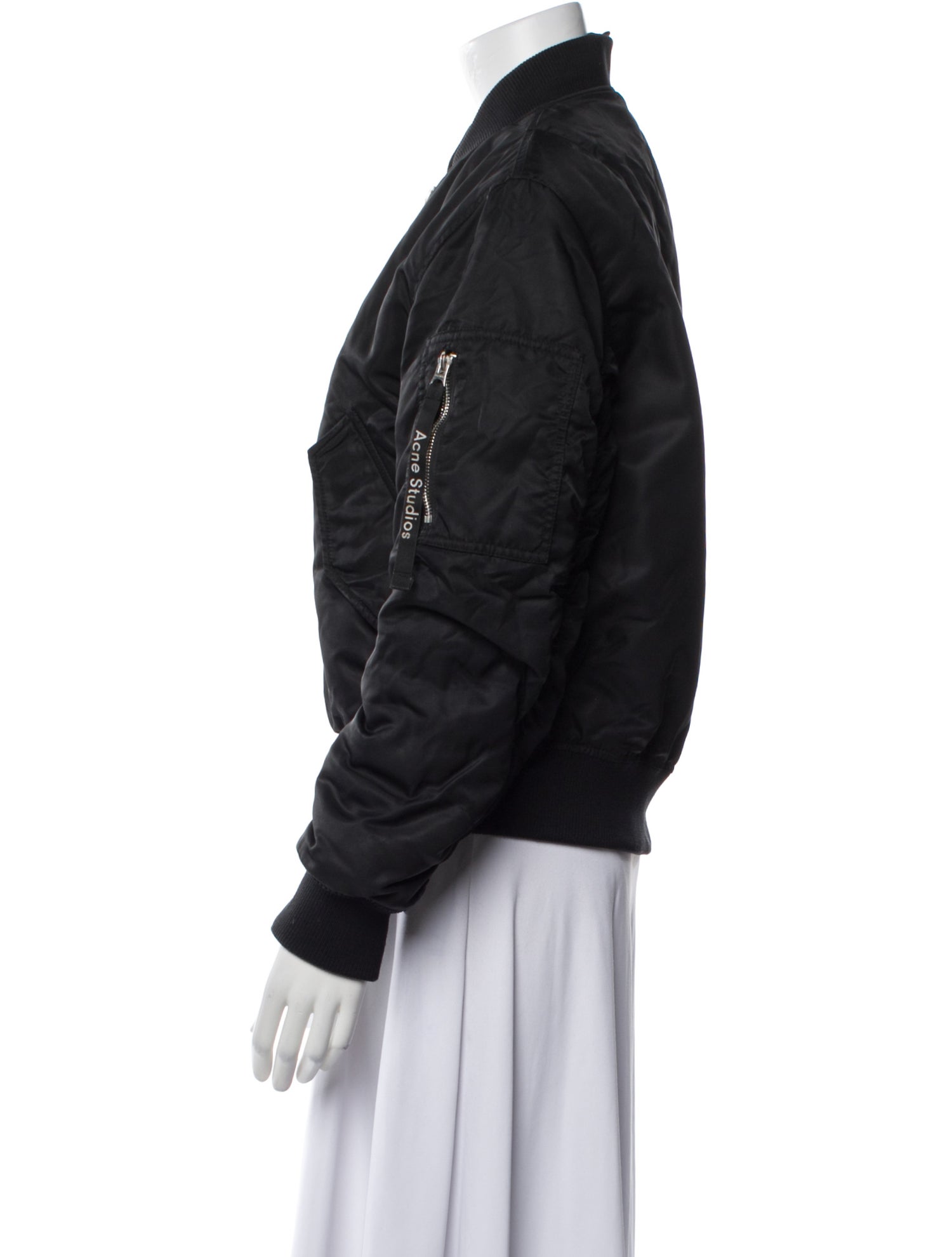 Acne Studios Nylon Bomber Jacket