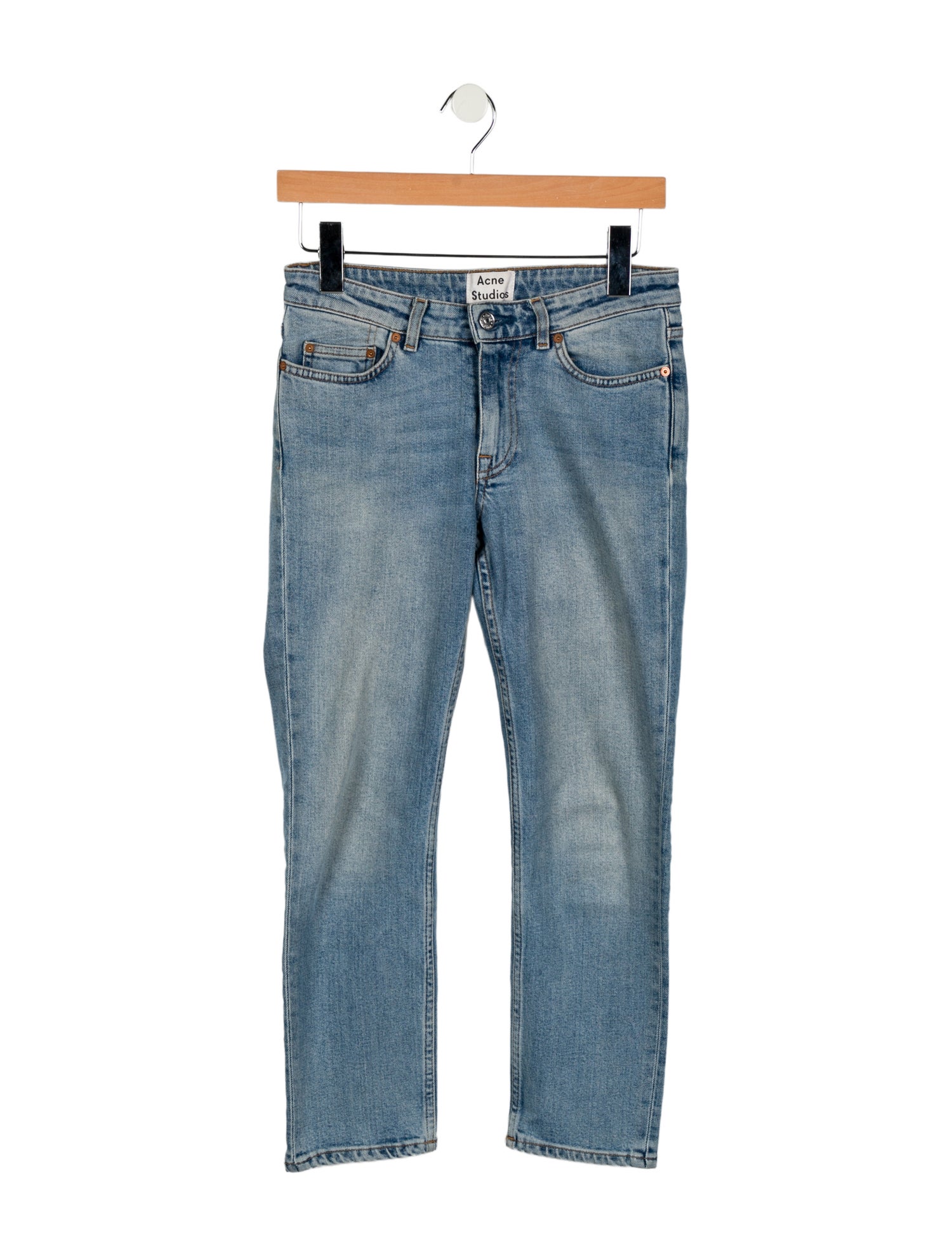 Acne Studios Low-Rise Skinny Leg Jeans