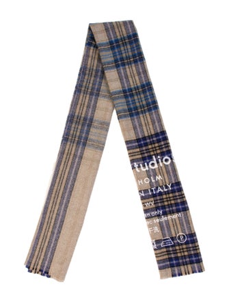 Acne Studios Wool Striped Scarf