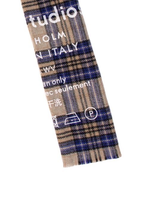 Acne Studios Wool Striped Scarf