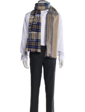 Acne Studios Wool Striped Scarf