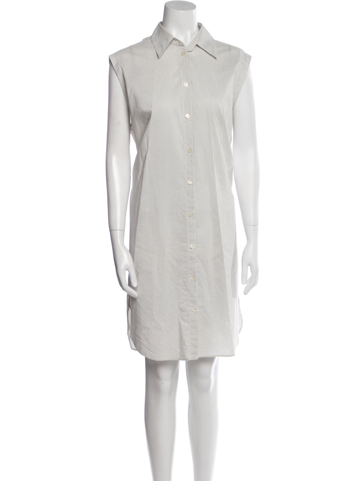 Acne Studios Striped Knee-Length Dress