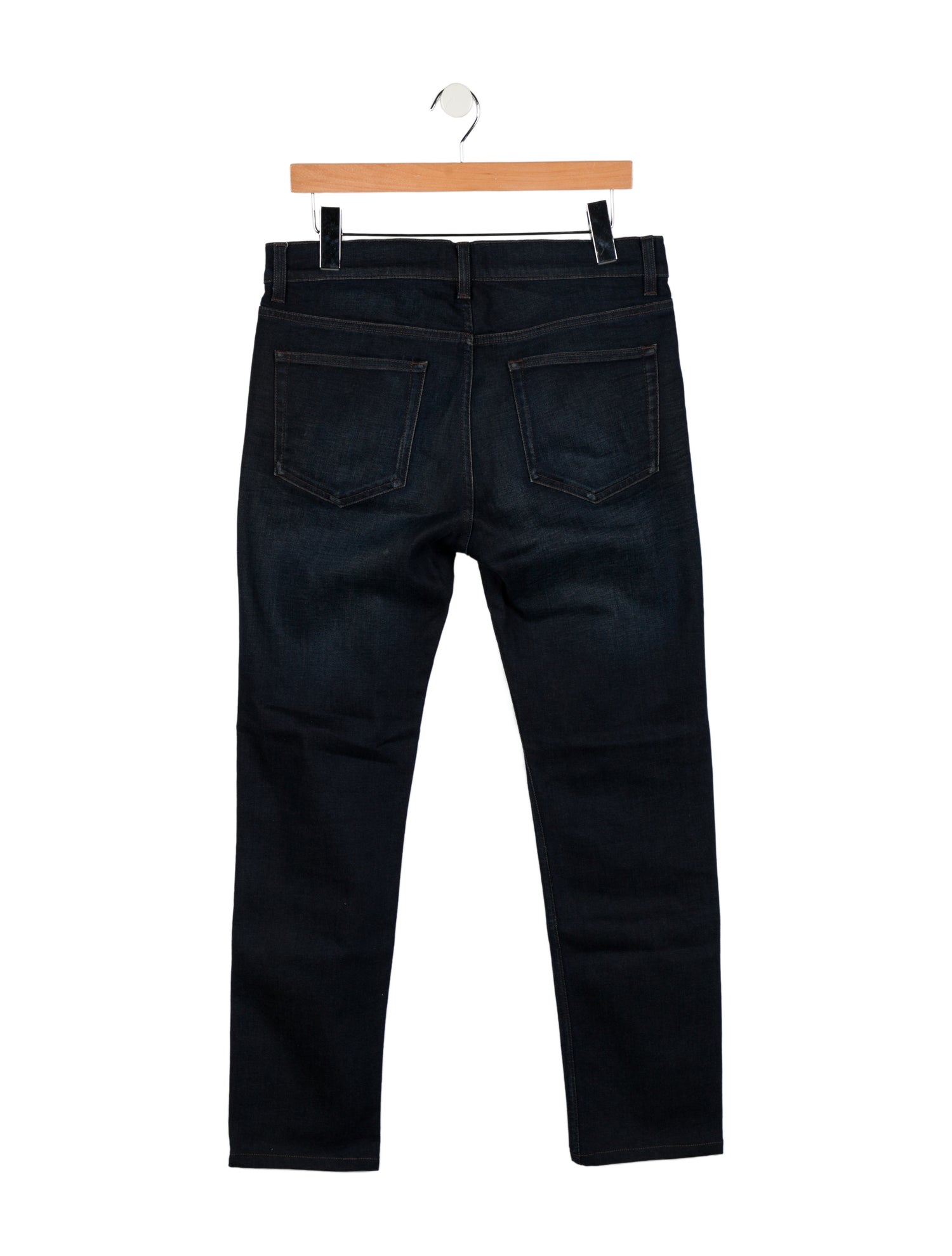 Acne Studios Mid-Rise Straight Leg Jeans