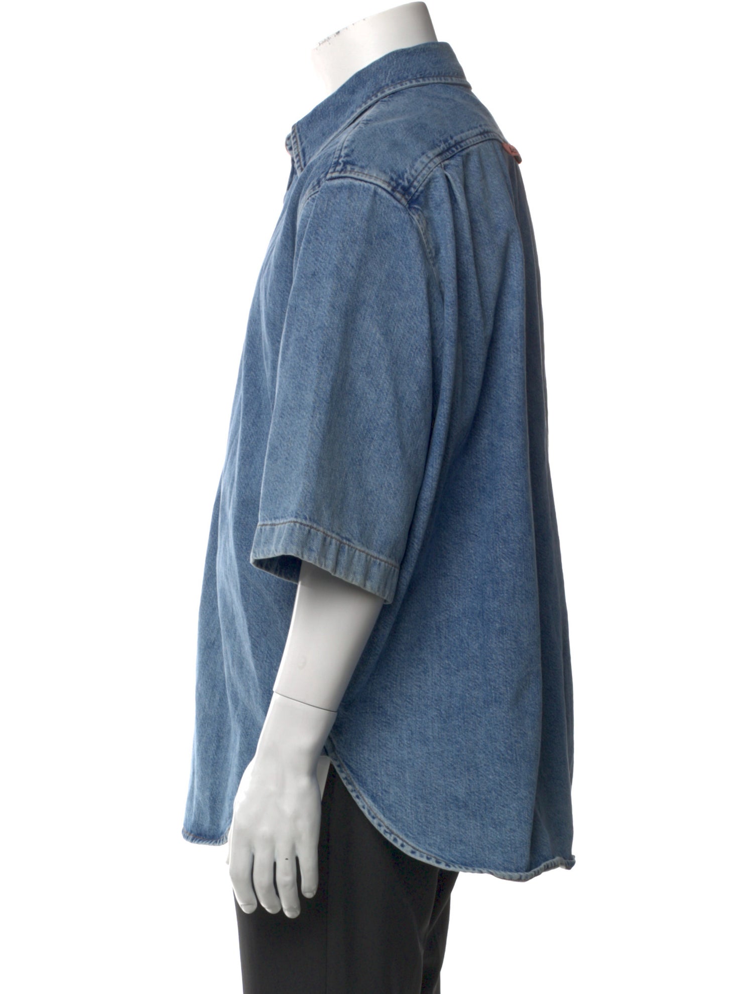 Acne Studios Short Sleeve Denim Shirt