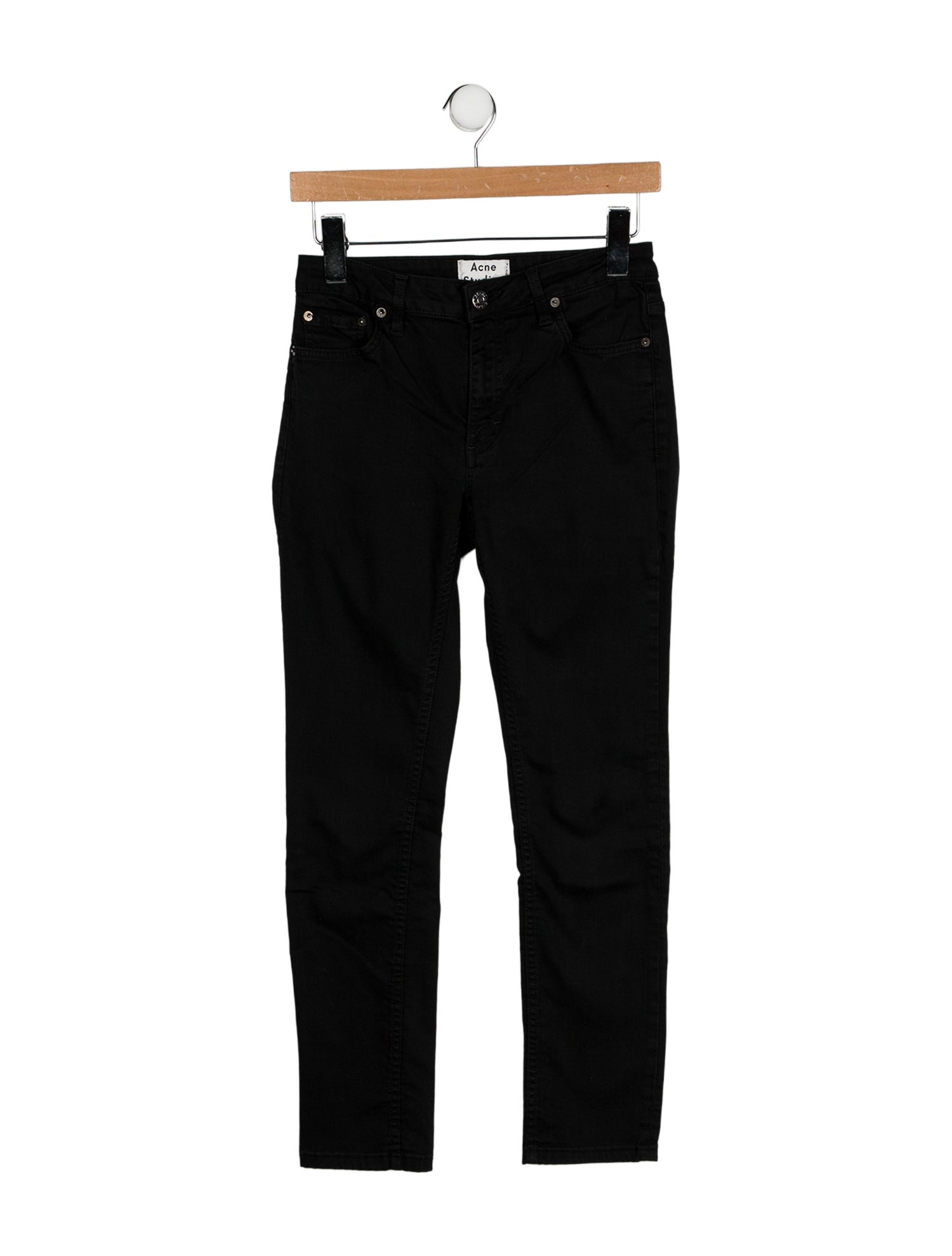 Acne Studios Mid-Rise Skinny Leg Jeans