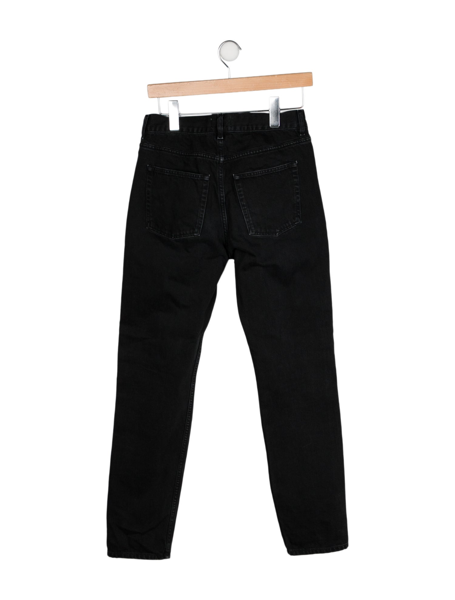 Acne Studios Mid-Rise Straight Leg Jeans