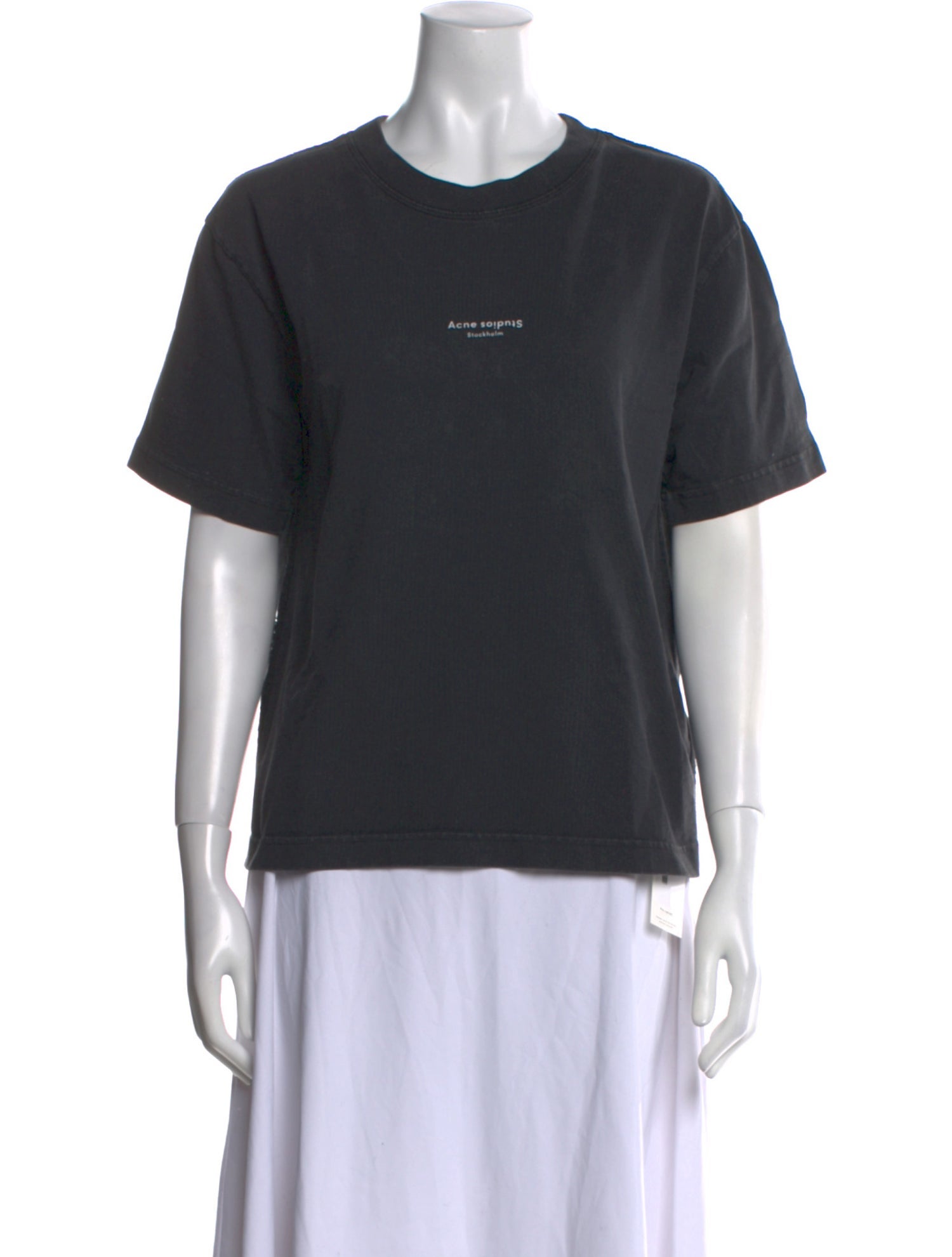 Acne Studios Graphic Print Crew Neck T-Shirt