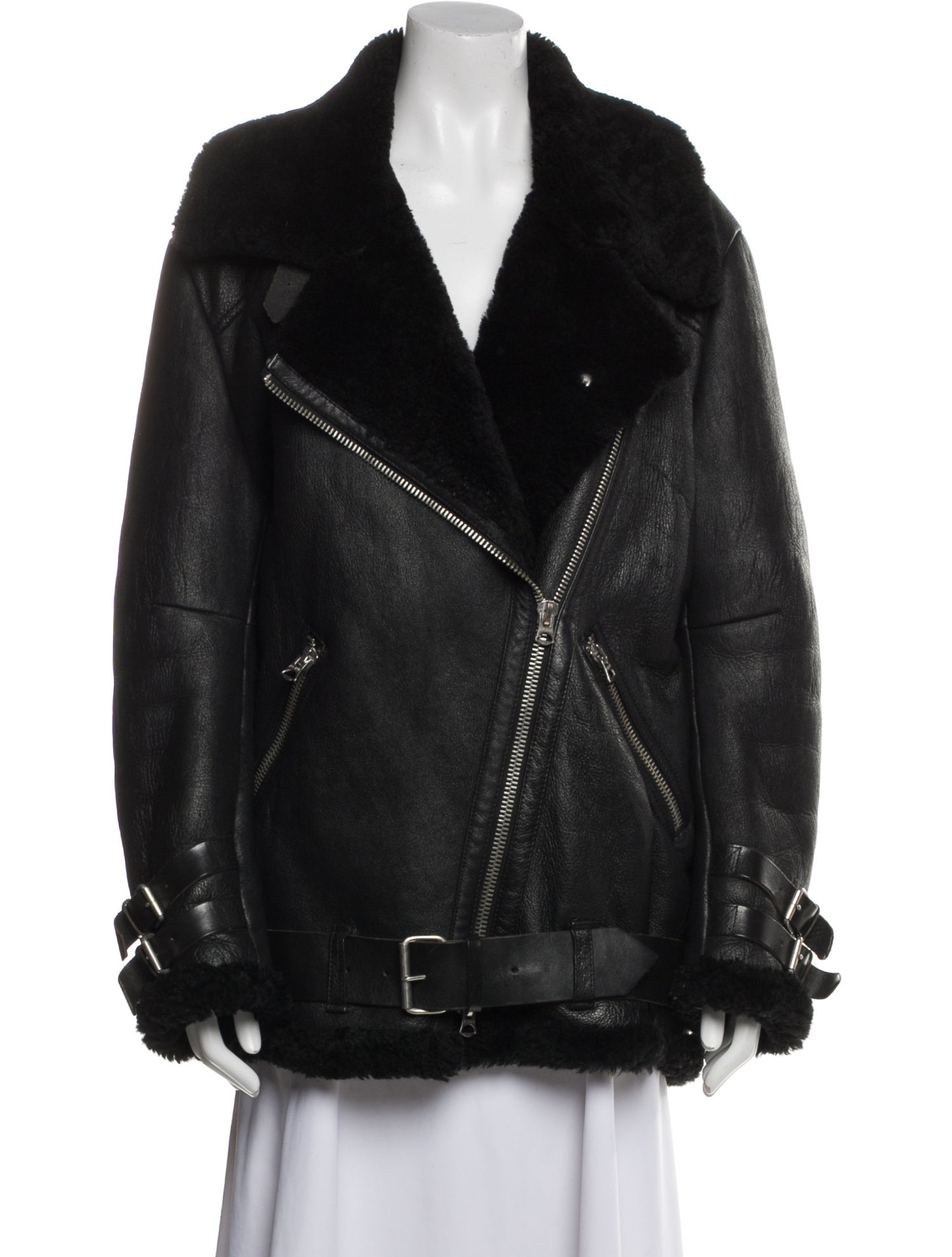 Acne Studios Shearling Fur Jacket